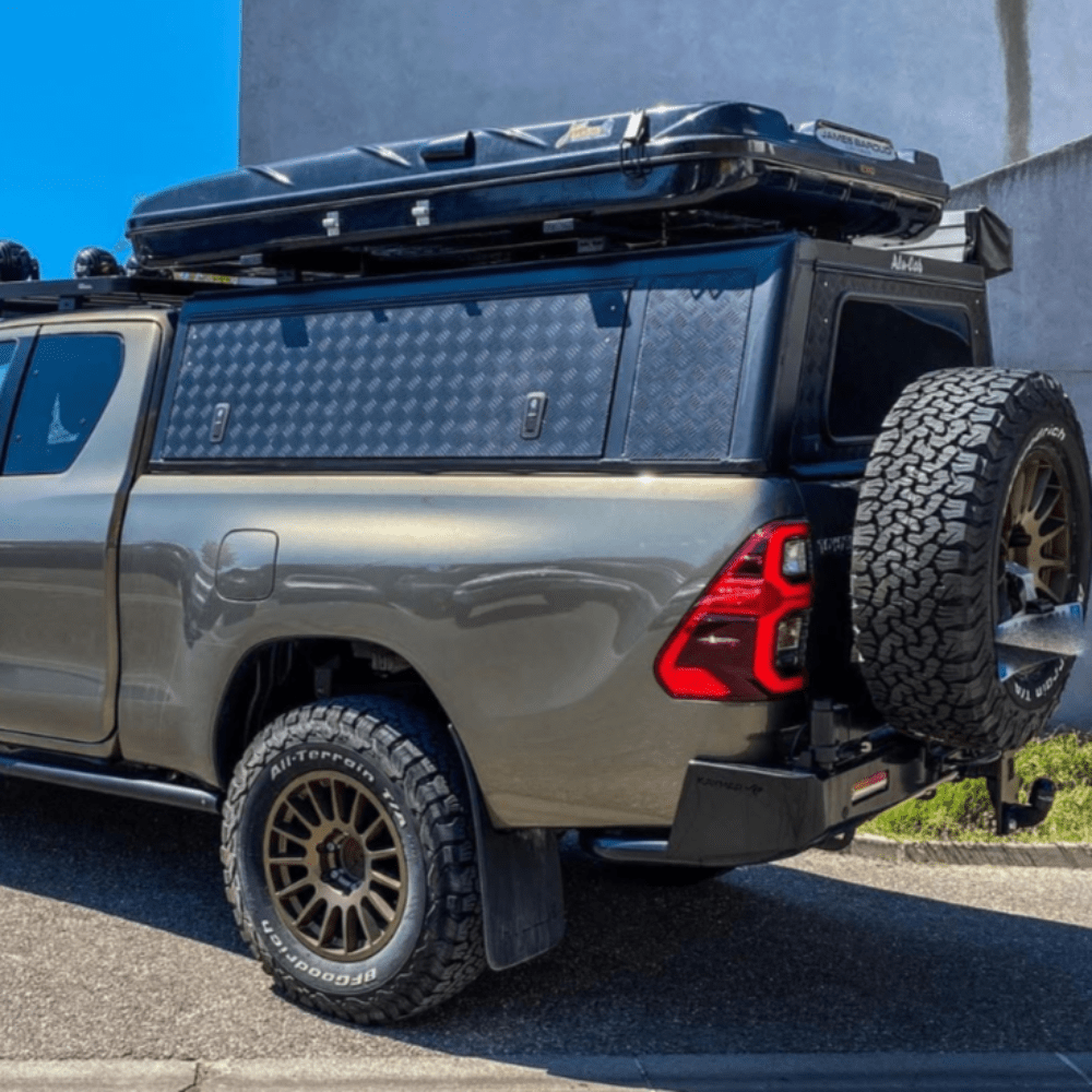 Hardtop Alu-Cab Explorer 3 Toyota Hilux 2005 à 2015 - Noir - Toyota Hilux 2005-2015