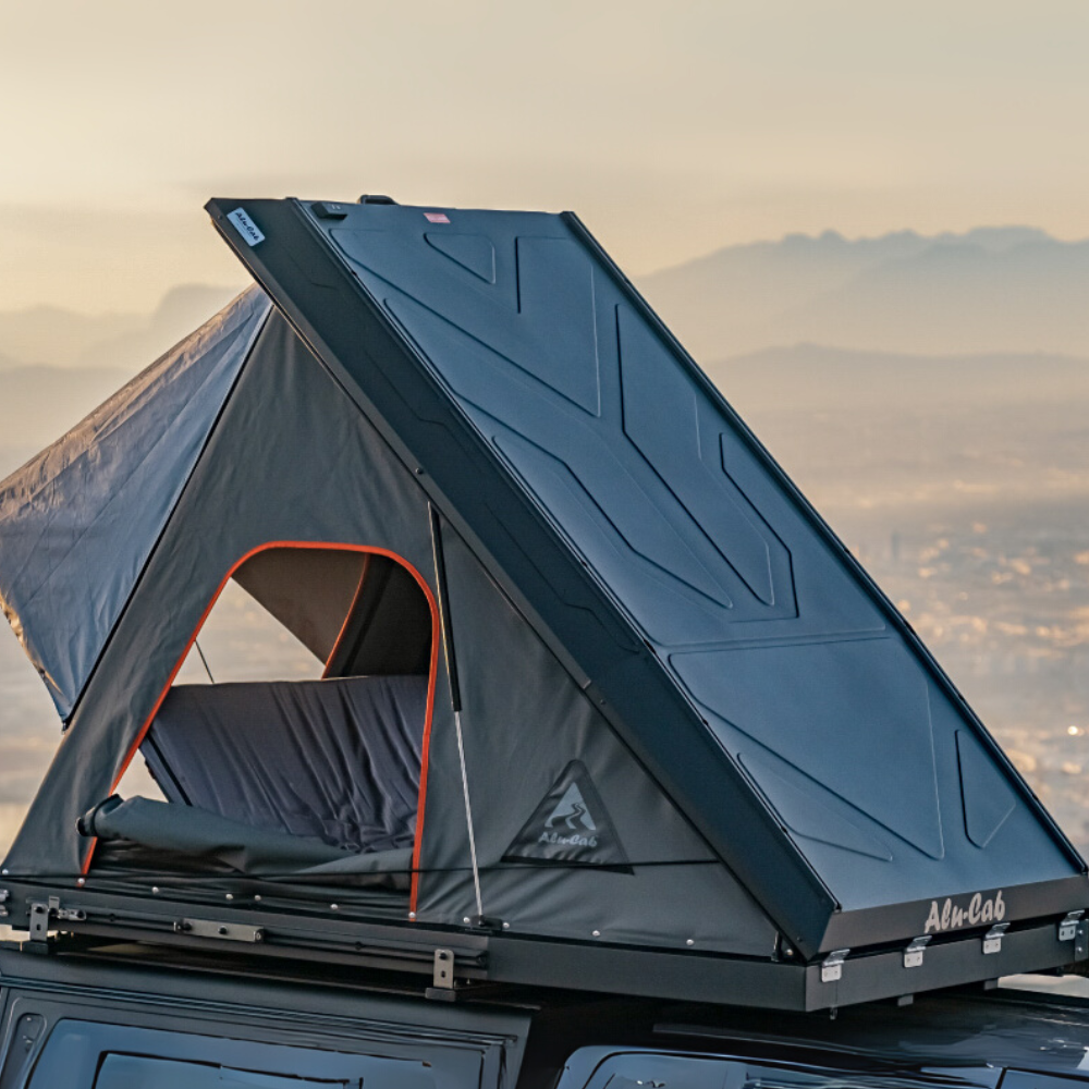 leco kuppelzelt 4x4 Tente de Toit Expedition Gen 3-R Noire | ALU-CAB
