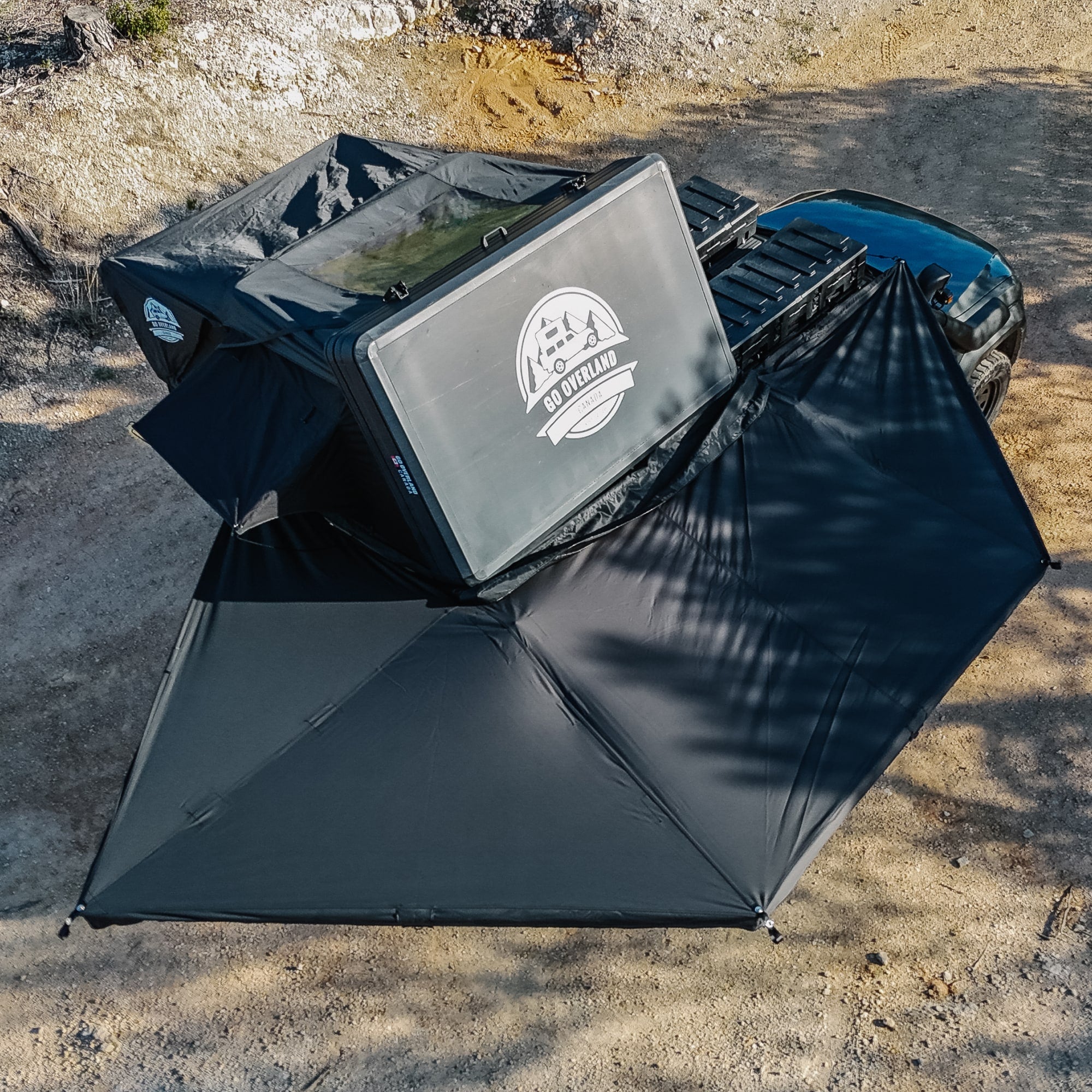 SANTA ANA WINDS,メロハー,STEVE OVERLAND,新品 Auvent 270° XL Autoportant 4x4 | Go Overland Canada – Xperts 4x4