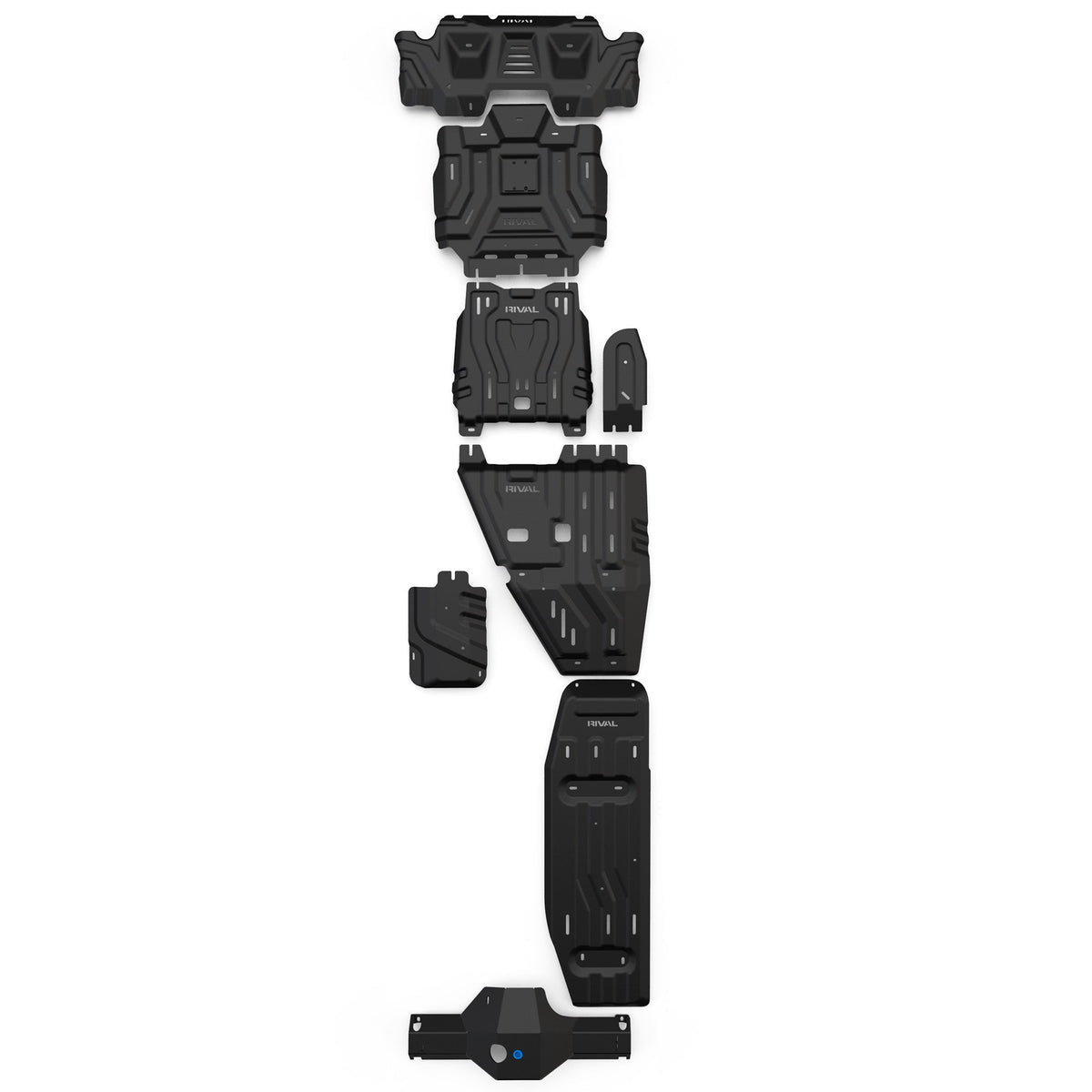 Kit 6 blindages acier 3 mm Toyota Hilux Travo 2026+ – RIVAL4X4 - Toyota Hilux 2026+