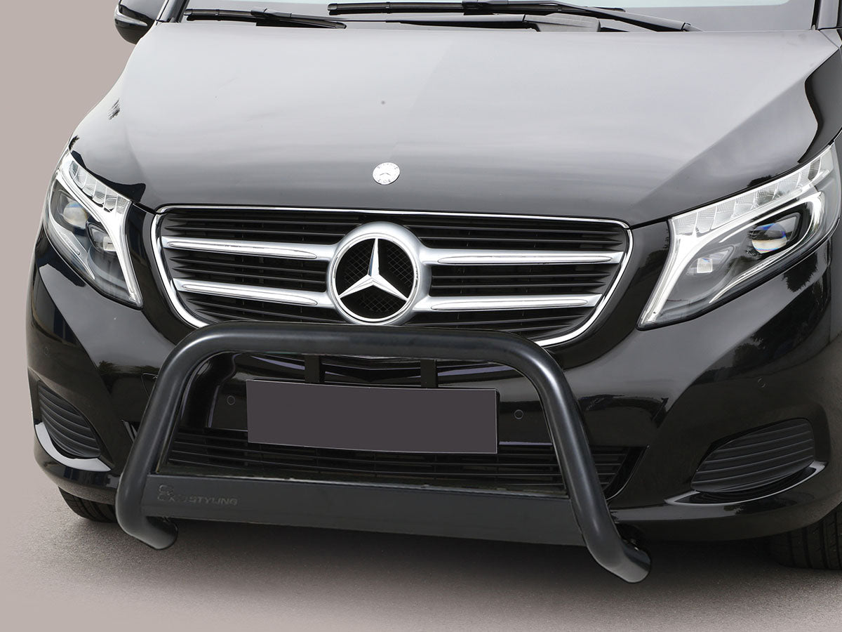 Pare-buffle Mercedes Classe V W447 2014-2019 - Ø63 mm noir Xperts 4x4