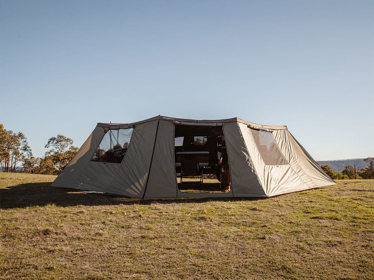 batwing tent Wall Kit Awning Batwing 180° - All-Terrain Shelter Extension