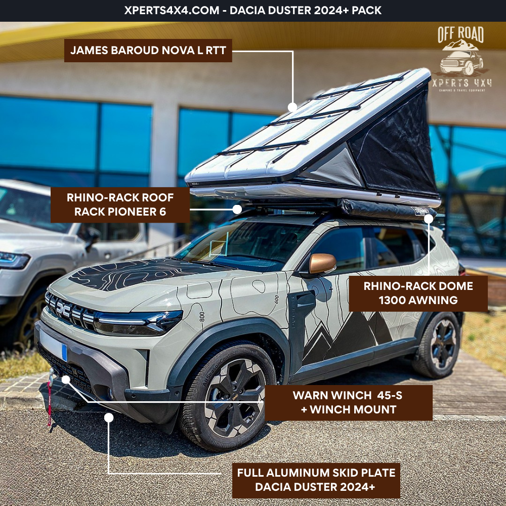 Pack Adventure 4x4 - Dacia Duster 2024+ | Xperts 4x4