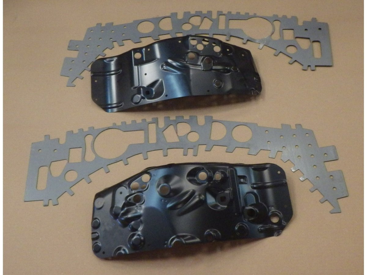 Kit de renforts d'ailes avant à souder pour Toyota Land Cruiser KDJ150 KDJ155 - kit de 4 pièces N4-Offroad - Toyota KDJ150/155