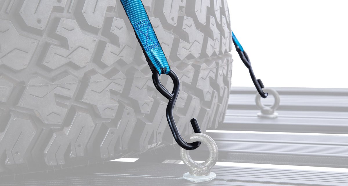 Porte roue pour galerie pioneer (par sangle) - RHINO-RACK - BYD Shark 2024+