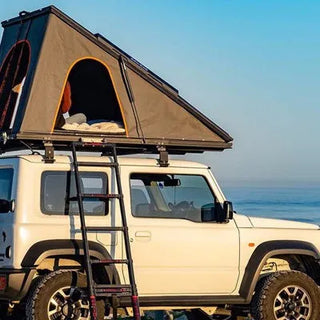 Alu-Cab Échelle Télescopique 2m + Sac  Aluminium pour LT-50 sur Xperts4x4 Accessoires 4x4 Off-Road