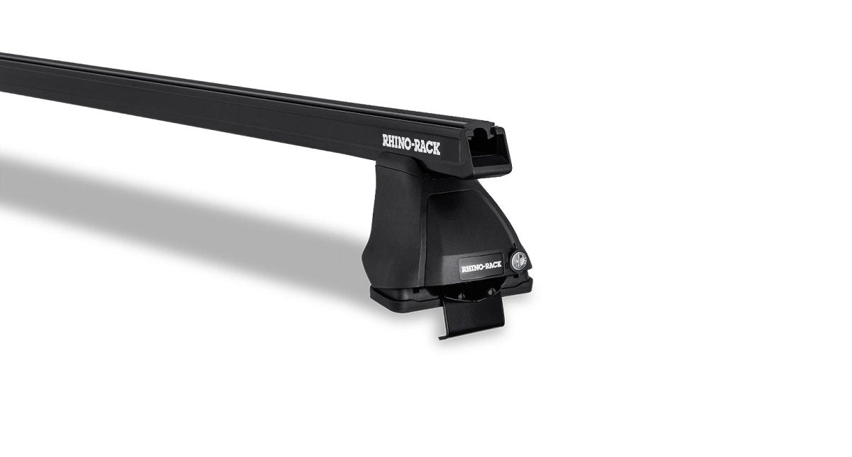 Kit 2 barres de toit Heavy Duty noire 1375mm série 2500 Isuzu D-Max 2003-2012 - RHINO-RACK -