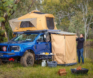Espace Douche ARB Touring  Avec Tapis de sol sur Xperts4x4 Accessoires 4x4 Off-Road