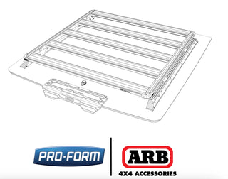 Kit de Montage Hardlid ARB  pour installer Plateforme BASERACK sur Xperts4x4 Accessoires 4x4 Off-Road