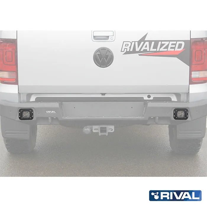Pare-choc Arrière Aluminium Rival - Mitsubishi L200 (2015-2018) - Mitsubishi L200 2015-2019