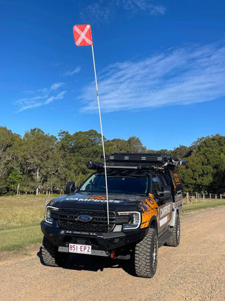 Drapeau de Signalisation Desert  CAMPBOSS 4X4 sur Xperts4x4 Accessoires 4x4 Off-Road