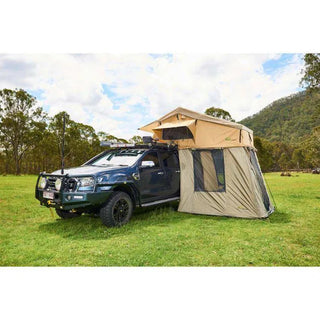 Tente de toit TJM Yulara 2400 x 1200 mm (+Annexe en Option) sur Xperts4x4 Accessoires 4x4 Off-Road