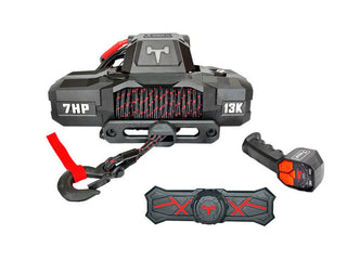 Treuil T-MAX EWI13000S TITAN FORCE VIEW  5.9T  Câble Synthétique  12V sur Xperts4x4 Accessoires 4x4 Off-Road