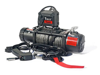 Treuil T-MAX Muscle Fit MW9500  4305 Kg  12V  Cable Synthétique/Plasma sur Xperts4x4 Accessoires 4x4 Off-Road