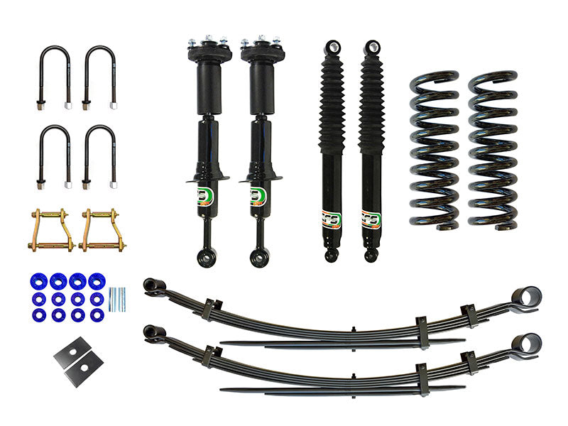 Kit de Suspension EFS ELITE | Ford Ranger 2012 a 2019 | +40mm Rehausse 010.FRA12-K40 EFS