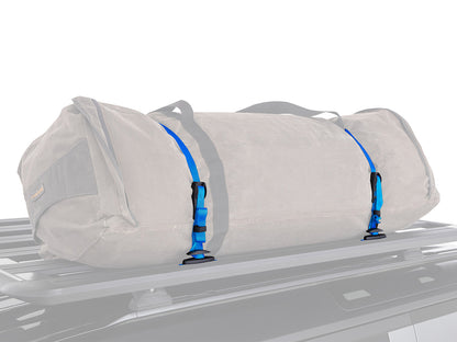 Kit 2 sangles arrimage 2.2m avec taquets et Zwifloc de - RHINO-RACK sur Xperts4x4 Accessoires 4x4 Off-Road
