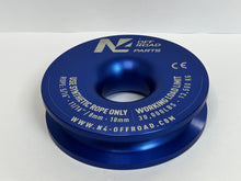 Anneau de treuillage 13.5T en aluminium anodisé bleu N4-Offroad sur Xperts4x4 Accessoires 4x4 Off-Road