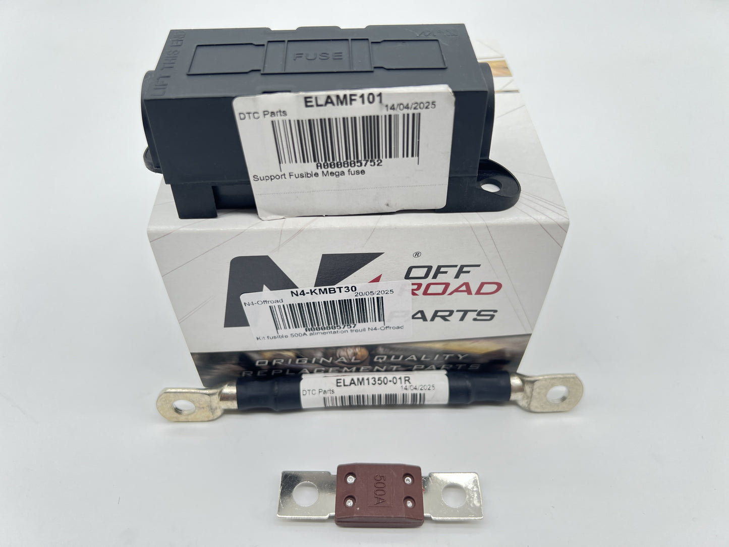 Kit fusible 500A alimentation treuil N4-Offroad sur Xperts4x4 Accessoires 4x4 Off-Road