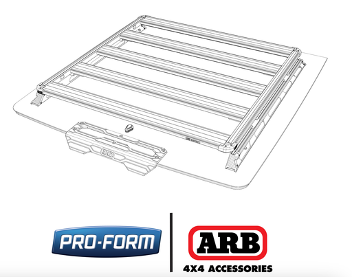 Kit de Montage Hardlid ARB | pour installer Plateforme BASERACK 10058244 ARB