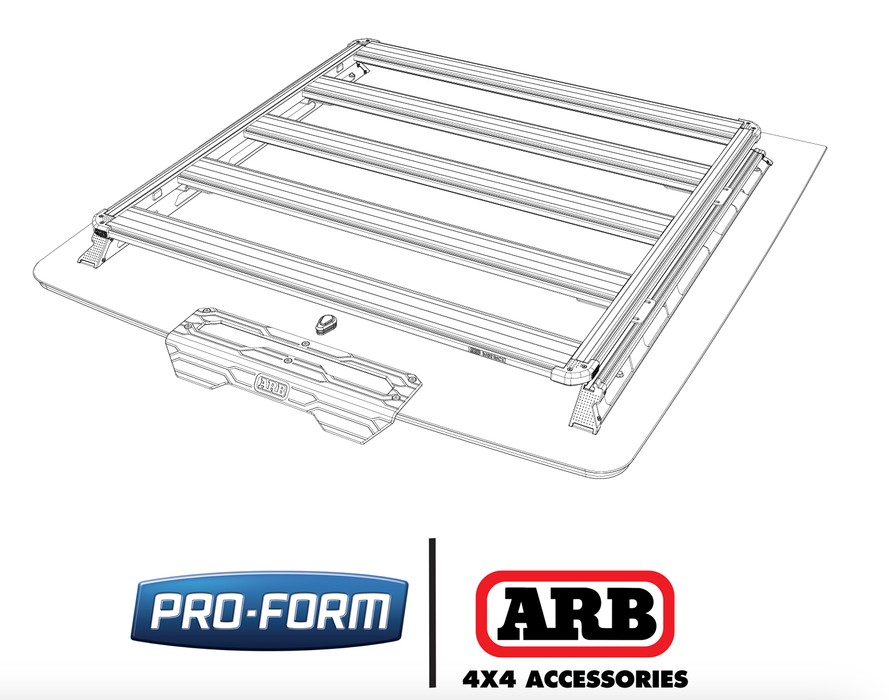 Kit de Montage Hardlid ARB | pour installer Plateforme BASERACK 10058244 ARB