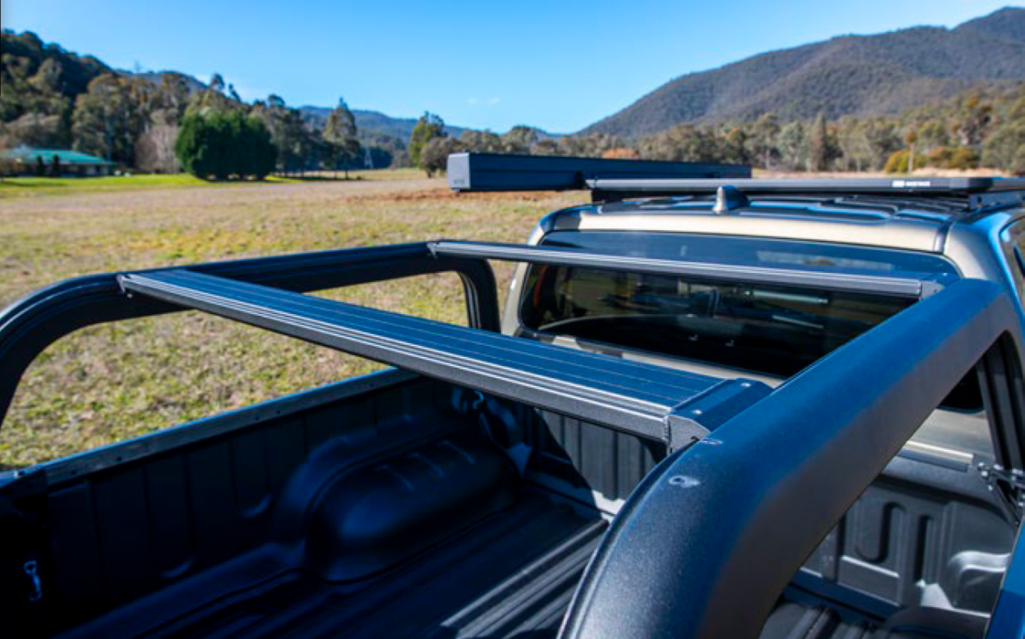 Bed Rack System ARB + Galerie de toit Baserack | Toyota Hilux Revo 2016+ Double Cab 1770050 + 17914080 + 1780680 ARB