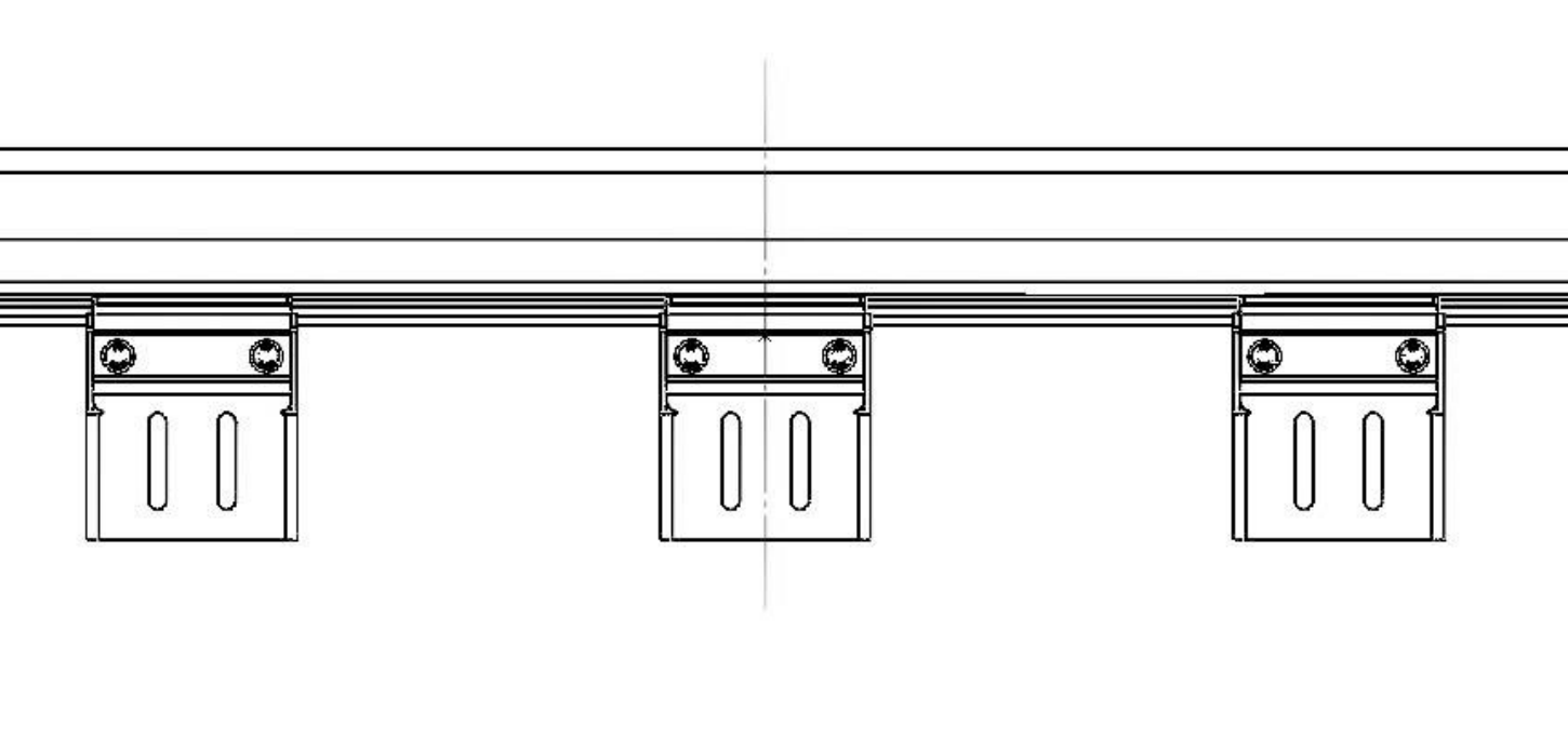 Kit de Montage Galerie de toit sur Bed Rack ARB (Option) 1780680 ARB