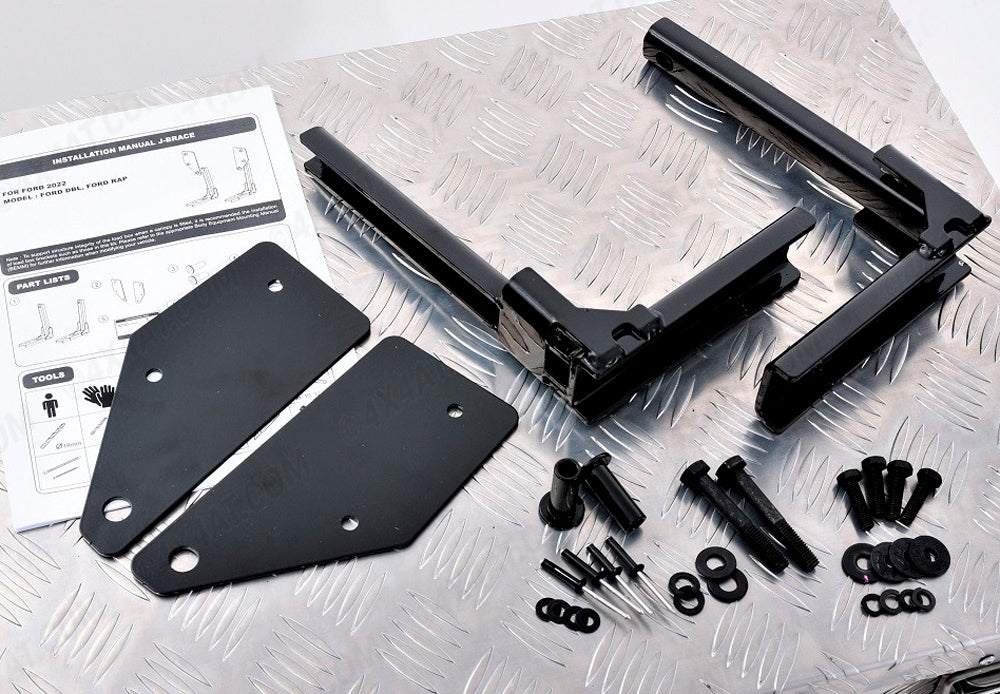 Kit Renfort de Benne Ford Ranger/Raptor 2023+ & VW Amarok 2023+ (Pour Hardtop AEROKLAS) 22038300312 Aeroklas