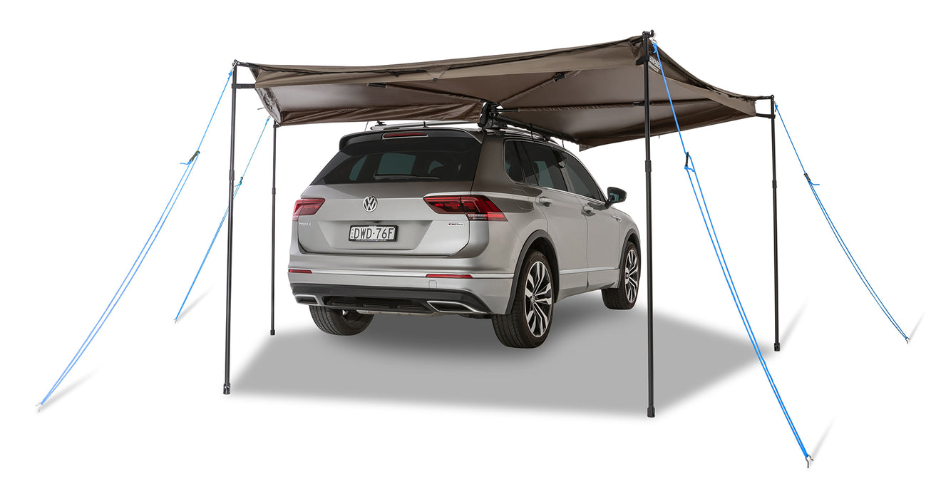 Auvent circulaire 270° RHINORACK Batwing Compact 2m (version droite) - avec fixations STOW IT 33117 Rhino Rack