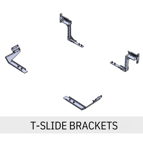 Fixations pour Plateau Coulissant RUUUD pour Ford Ranger/Raptor & VW Amarok 2023+ 95-20050 RUUUD