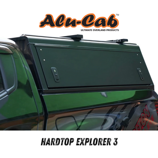 Hardtop Alu-Cab Explorer 3 Toyota Hilux 2005 à 2015 - Noir - Alu-Cab - Xperts 4x4