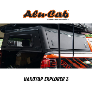 Hardtop Alu-Cab Explorer 3 Toyota Hilux 2005 à 2015 - Noir - Alu-Cab - Xperts 4x4