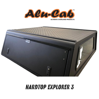 Hardtop Alu-Cab Explorer 3 Toyota Hilux 2005 à 2015 - Noir - Alu-Cab - Xperts 4x4