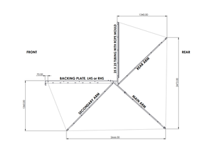 Auvent 270° Autoportant ALU-CAB 2m - Robuste & Leger