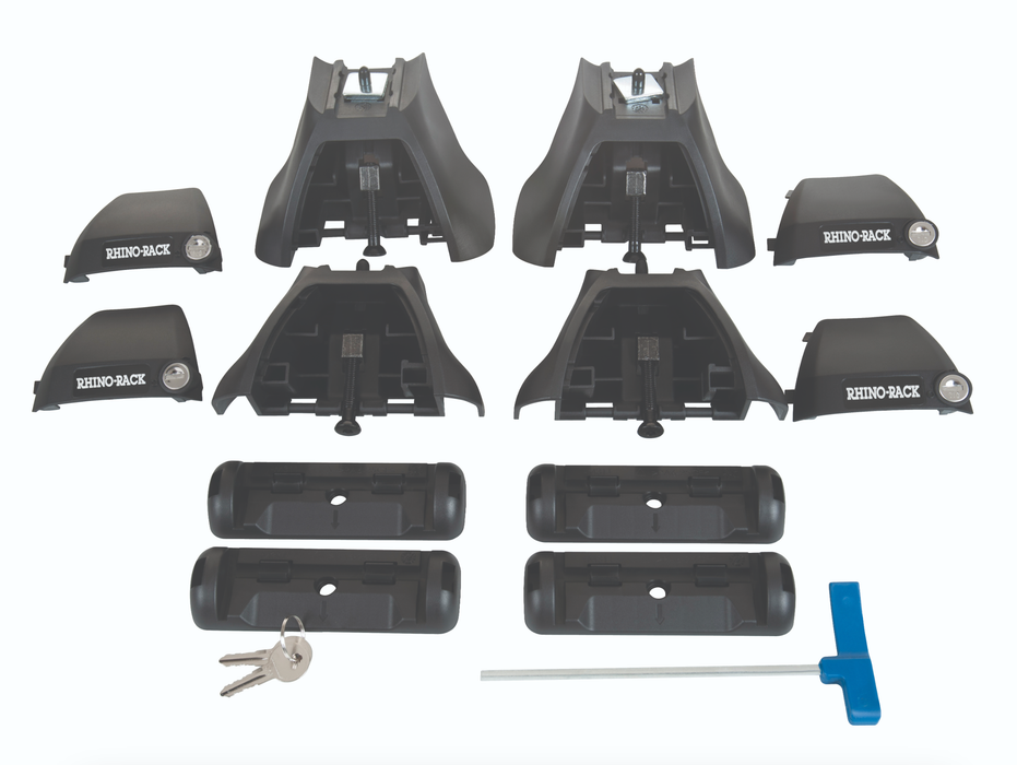 Kit 2x Barres de toit Vortex (sur Gouttieres) | RHINORACK | Ford Ranger Raptor 2023+ (NEW GEN) JC-01533 Rhino Rack