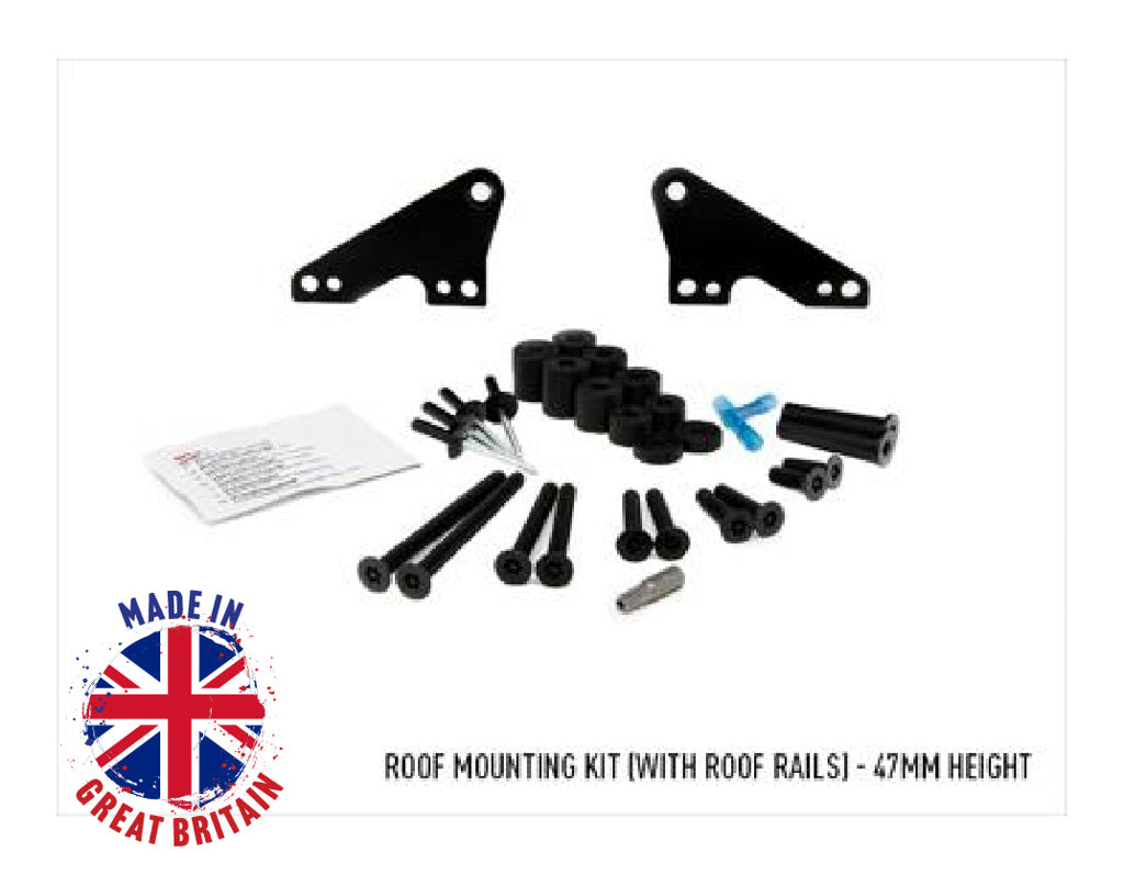 LAZER LAMPS toit rail Kit de montage- 47mm