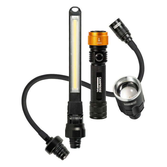 Lampe LED 3 en 1 Torche| CAMPBOSS 4X4 A4A-BT-01 Campboss 4x4