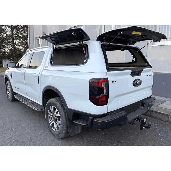 Hardtop Ford Ranger/Raptor 2023+ | WorkFleet FORD Aeroklas | Fenêtres Battantes - Aeroklas - Xperts 4x4