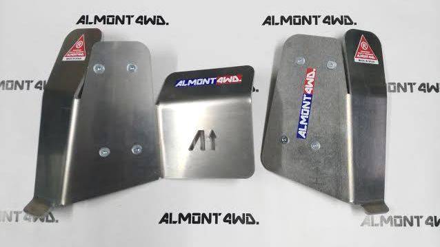 Protection Inférieure ALMONT4WD | Amortisseurs Arriere | Toyota HDJ80 - ALMONT4WD - Xperts 4x4