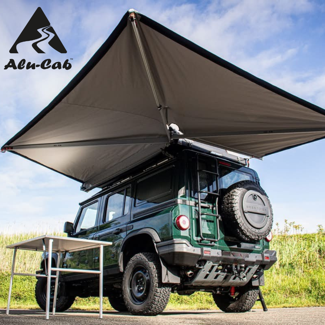 alu cab 270 shadow awn 270 markise Auvent 270° Alu-Cab - 2,6m | Autoportant & Résistant