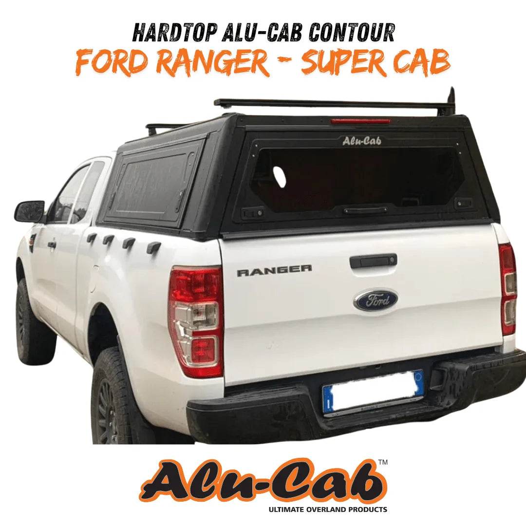 Hardtop Alu-Cab Contour Ford Ranger/Raptor 2023+ sur Xperts4x4 Accessoires 4x4 Off-Road
