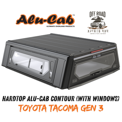 Hardtop Alu-Cab Contour Toyota Tacoma GEN 3 sur Xperts4x4 Accessoires 4x4 Off-Road