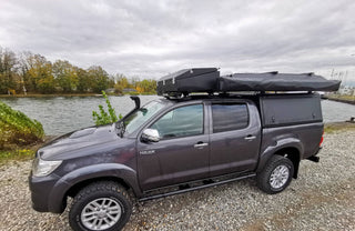 Hardtop Alu-Cab Explorer 3 Toyota Hilux 2005 à 2015 - Noir - Alu-Cab - Xperts 4x4