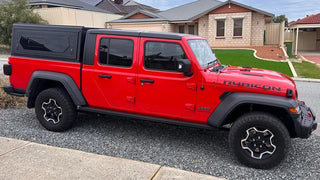 Hardtop Jeep Gladiator JT 2019+ | Alu-Cab Contour | Aluminium Noir Alu-Cab Xperts4x4