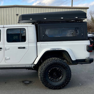 Hardtop Jeep Gladiator JT 2019+ | Alu-Cab Contour | Aluminium Noir Alu-Cab Xperts4x4