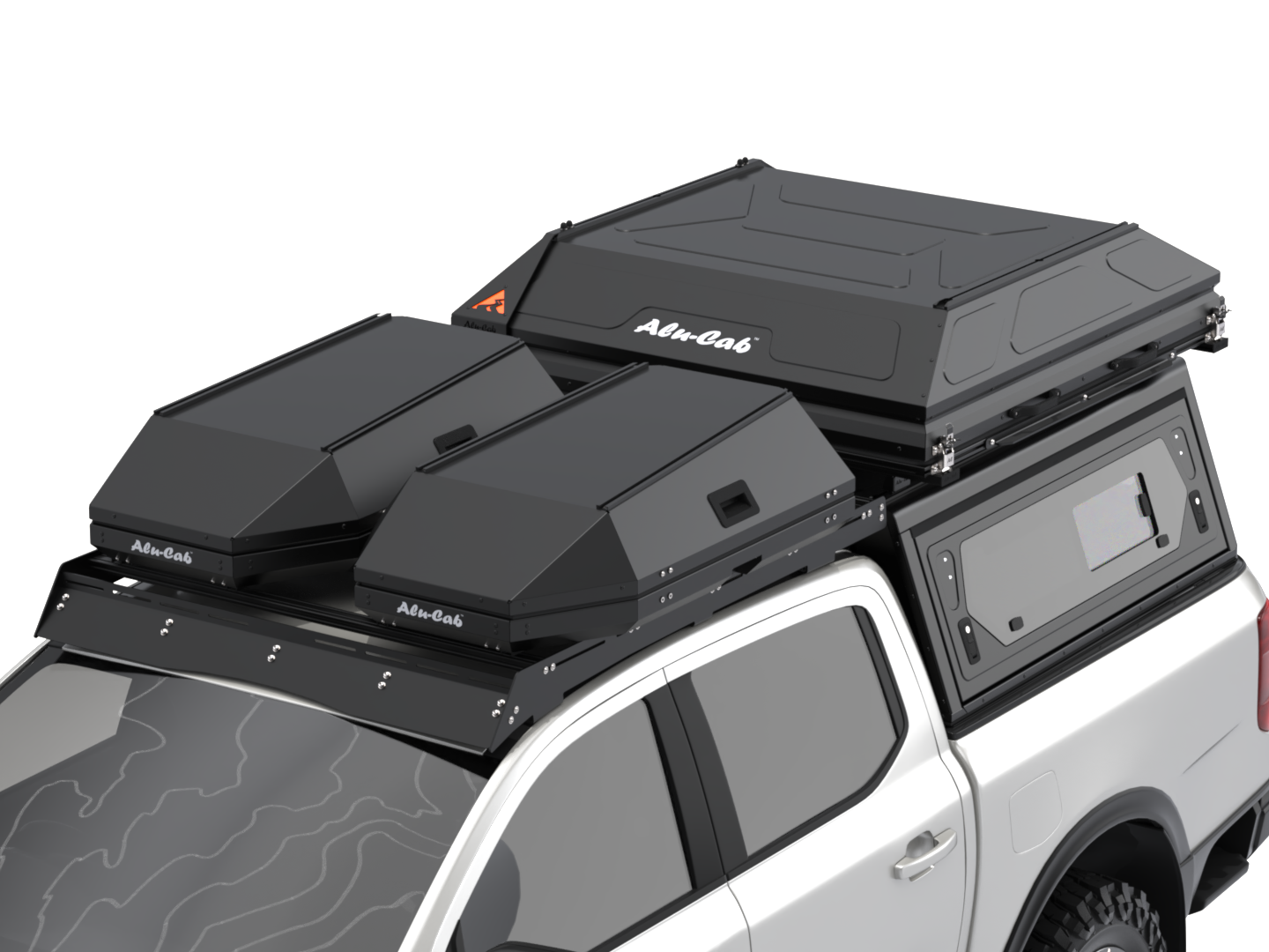canopy roof top tent Tente de Toit Alu-Cab "RT-2S" - 2 Personnes