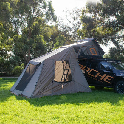 Annexe de tente de toit Double Dee, hauteur 1,6–2,2 m DARCHE