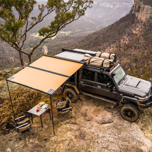 Auvent Touring ARB Aluminium | 2500x 2500mm | Black Edition - ARB - Xperts 4x4