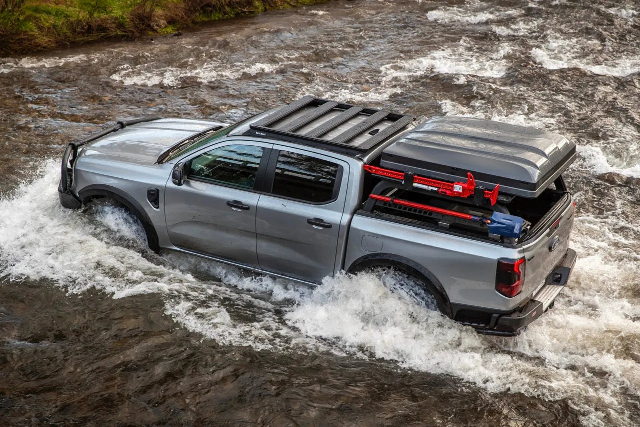 Support de benne ARB 4x4 avec galerie de toit Baserack pour Ford Raptor 2023+ Double Cab, montage robuste et pratique