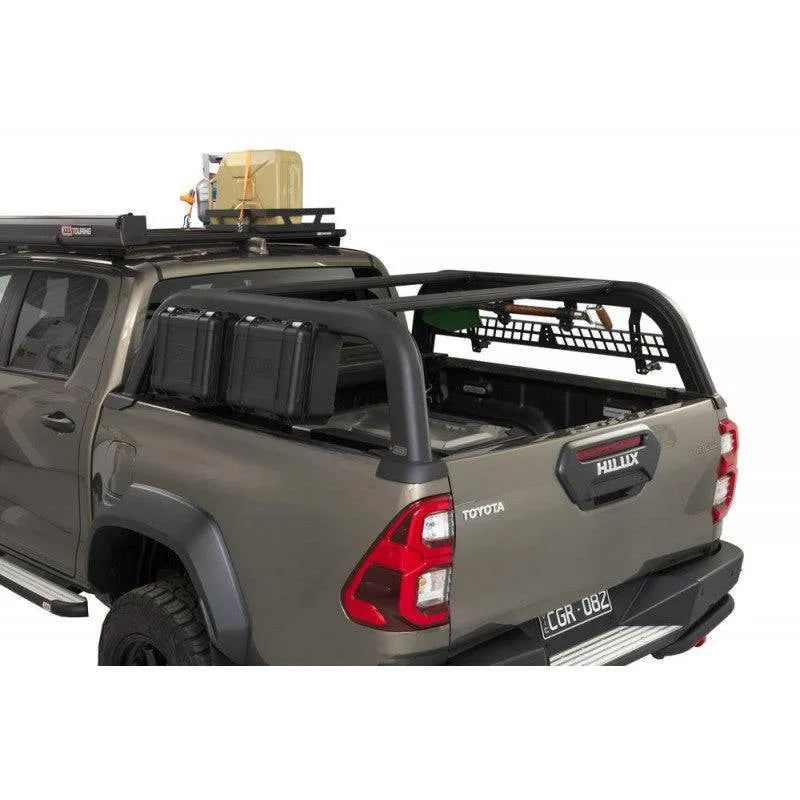 Support de benne ARB pour galerie de toit sur Ford Ranger 2023+ Double Cab, système de fixation robuste et durable.