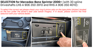 Blocage de Differentiel 30 Cannelures ARB4x4 | Mercedes Sprinter 2006-Present ARB Xperts4x4